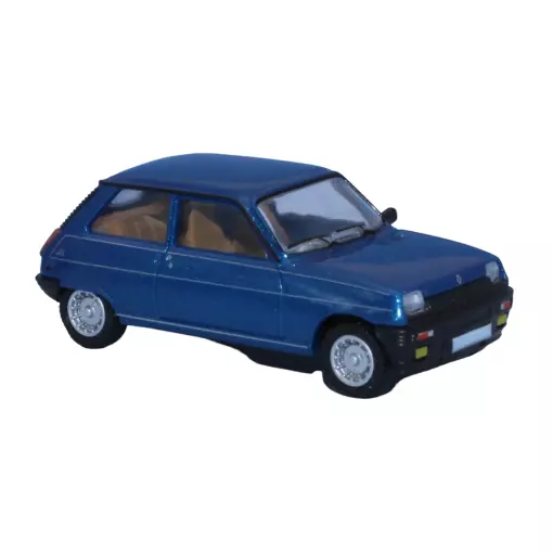 Renault 5 Alpine Turbo SAI 7226 - HO 1/87 - Livrée bleue