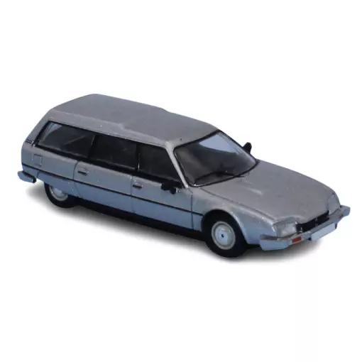 Voiture Citroën CX break, livrée grise métallisée SAI 2495 - HO : 1/87 - EP IV -