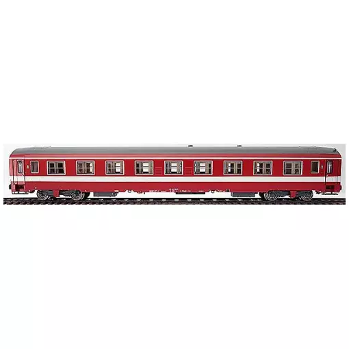 UIC-Wagen 1. Klasse rot "PARIS OURCQ - EST" R37 HO42034 | SNCF HO Ep IV