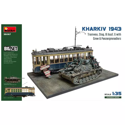 Kharkiv 1943 avec équipage - Miniart 550036067 - 1/35