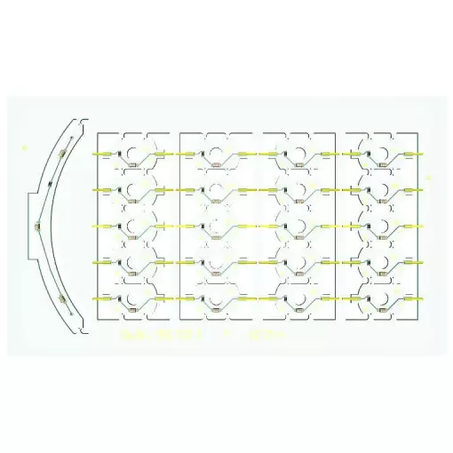 Jeu de LED pour Grande Roue de fête foraine Faller 180728 - HO 1/87