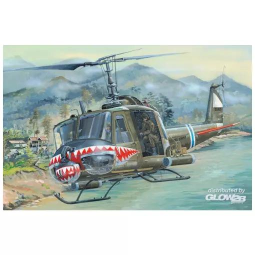 Hélicoptère UH-1 Huey B - Hobby Boss 81806 - 1/18