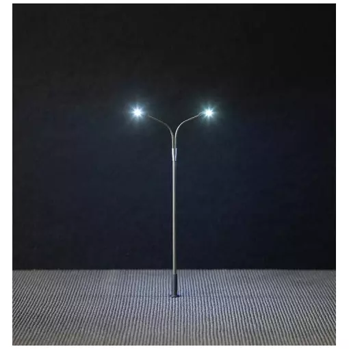 Lámpara de pie doble moderna - HO 1/87 - Faller 180201