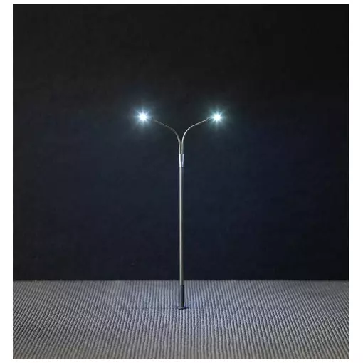 Modern double floor lamp - HO 1/87 - Faller 180201