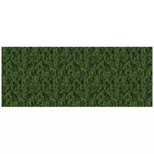 Flocage - Foliage compact - Vert foncé - HEKI 1582 - Échelle HO / TT / N - 280 x 140 mm