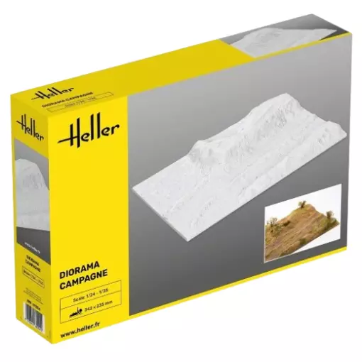 Socle de diorama campagne - Heller 81254 - 1/35