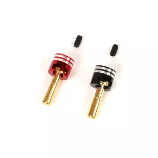 Connectiques Pk or LiPo 5mm + caches alu - T2M T422648
