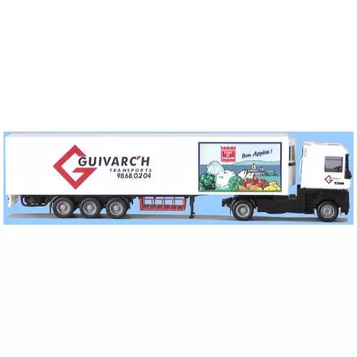 Semi refrigerated trailer renault ae delivered GUIVARCH TRANSPORTS