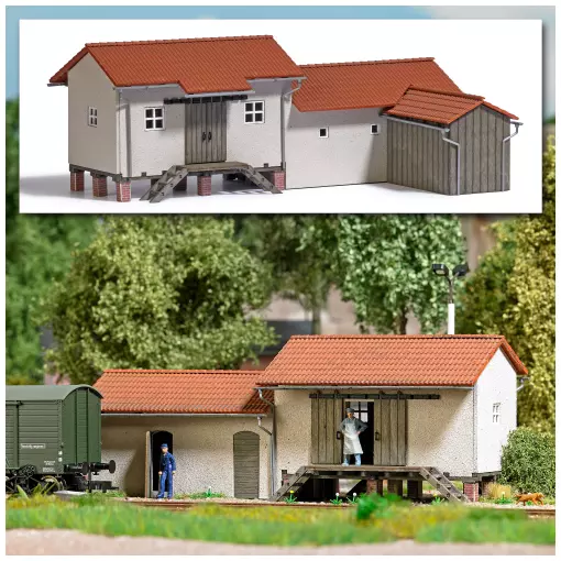 Goederenhal - Busch 1955 - HO 1/87