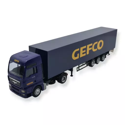 Camion MAN TGX XXL AWM 76186 - HO : 1/87 - Gefco