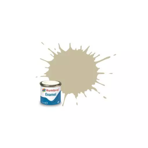 Peinture cellulosique couleur Chanvre Satiné N°168 - Humbrol 20168 - 14 mL