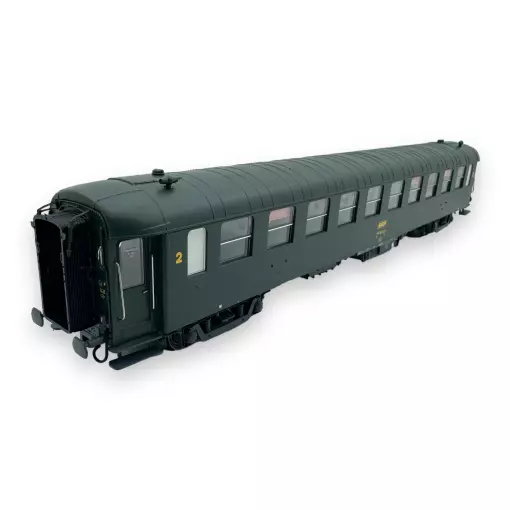 Ocem B10 smoothwall passenger coach - Models World 40939 - HO 1/87 - SNCF - Ep IV - 2R