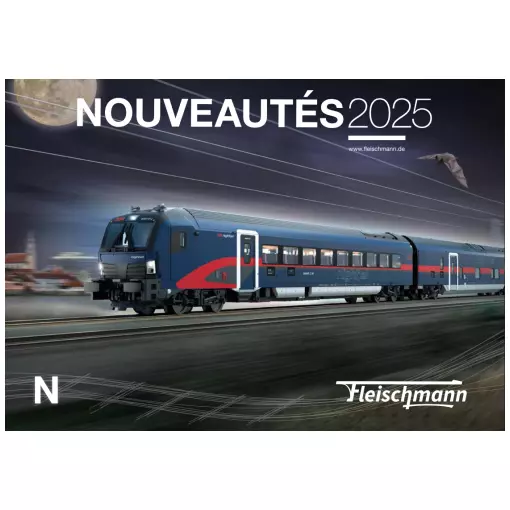 Catalogue Nouveautés 2025 - Fleischmann FL4100012 - N /160 - 108 pages