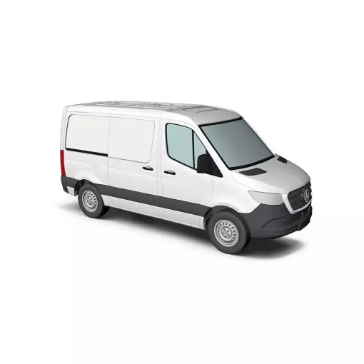 Fourgon Mercedes-Benz Sprinter Busch 53400 - HO 1/87 - livrée blanche