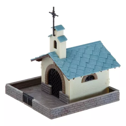 Model of Faller Mountain Chapel 130243 - HO 1/87 - Ep II