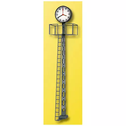 Horloge de gare éclairée
