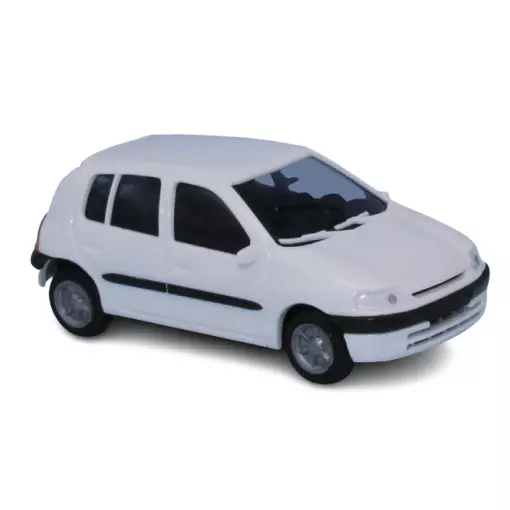 Renault Clio 2 - 5 Portes - Blanc Glacier - SAI2270 - HO 1/87