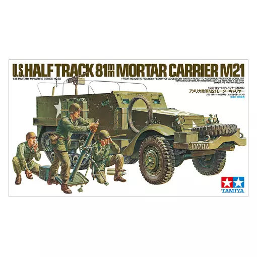 Supporto per mortaio US M21 - Tamiya 35083 - 1/35