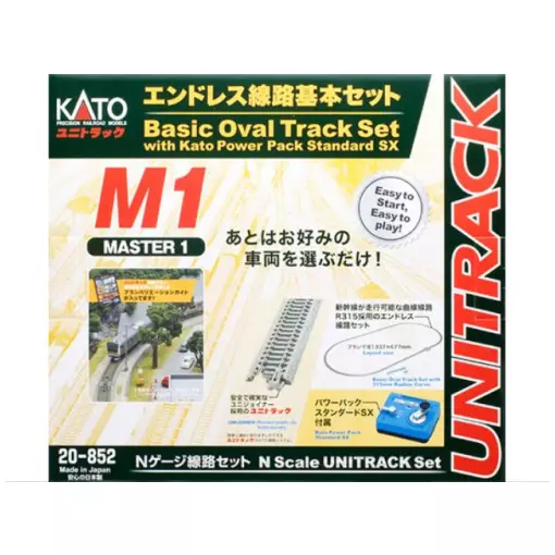 Coffret de voies Unitrack BM1 - Kato K20-852 - N 1/160