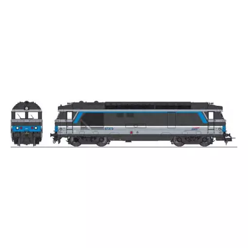 Diesel locomotive BB 67373 - REE Models MB154SAC - HO 1/87 - SNCF - EP V / VI