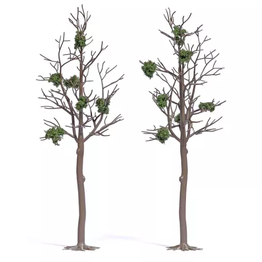 Alberi morti con palle di vischio - BUSCH 6795 - HO : 1/87