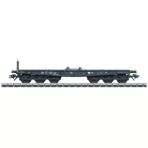 SSym 46 heavy load flatcar MARKLIN 48693 - DB - HO 1/87 - EP III