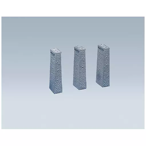 3 viaduct pillars