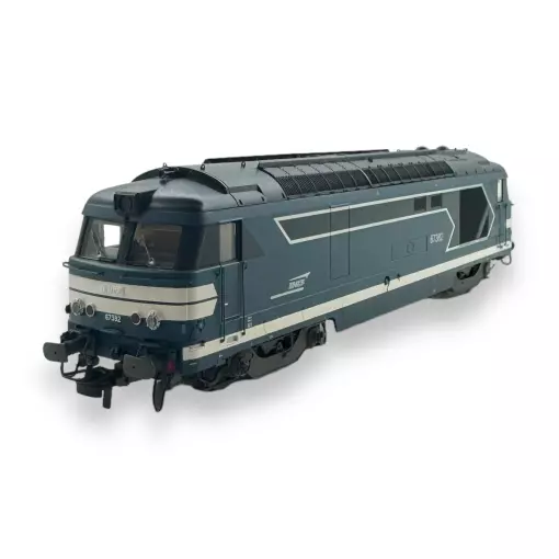 Locomotive Diesel BB 67382 Analogique - REE Modèles MB152 HO 1/87 - SNCF - EP V / VI