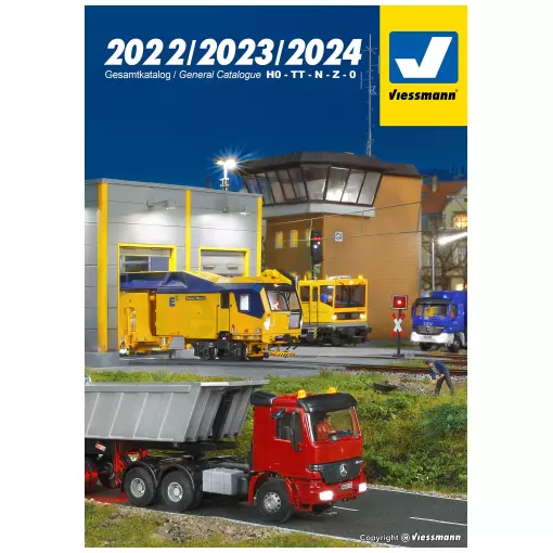 Viessmann catalogus 2022/2023/2024 VIESSMANN 8992 - Schaal O/HO/TT/N/Z