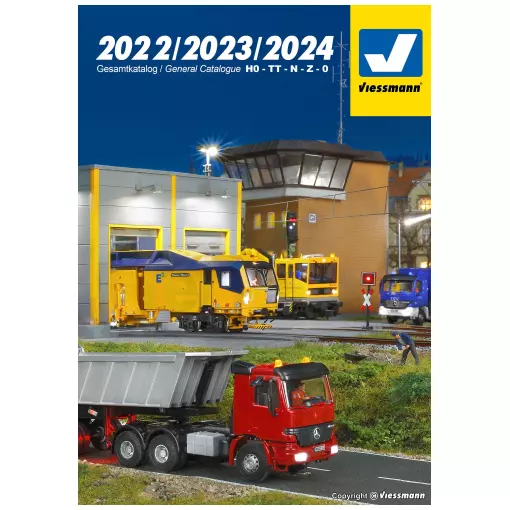 Catalogue Viessmann 2022/2023/2024 VIESSMANN 8992 - Échelle O/HO/TT/N/Z