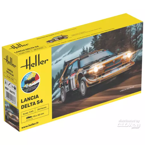 KIT DE DÉMARRAGE Lancia Delta S4 - Heller 56177 - 1/43