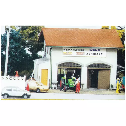 Atelier de réparation de machines agricoles 