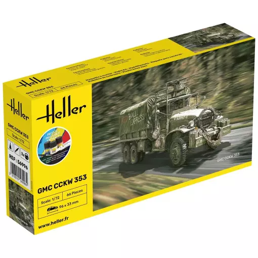 Kit de démarrage - GMC CCKW 353 - Heller 56996 - 1/72