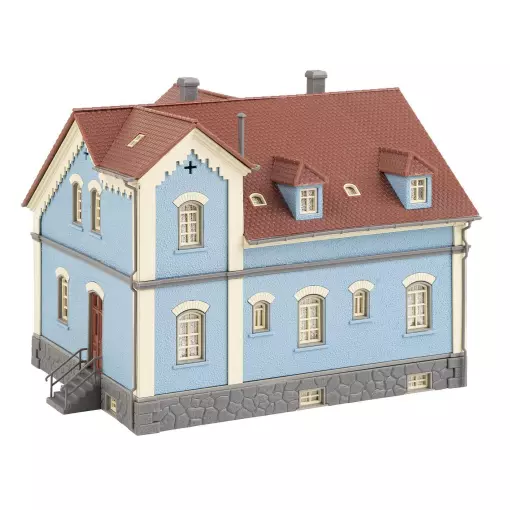 Großes Siedlungshaus FALLER 191775 - HO 1/87 - Ep III - 160x128x124mm