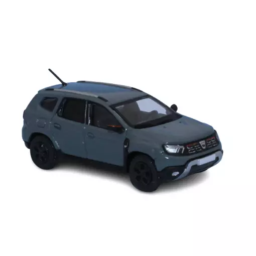 Véhicule Dacia Duster II - gris Highland - SAI 7382 - HO 1/87
