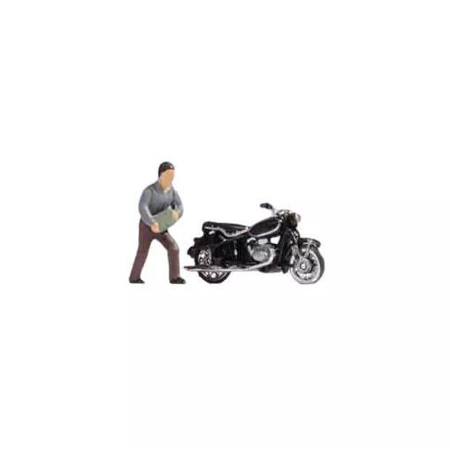 Un uomo e una moto BMW R 60 - NOCH 15917 - HO 1/87