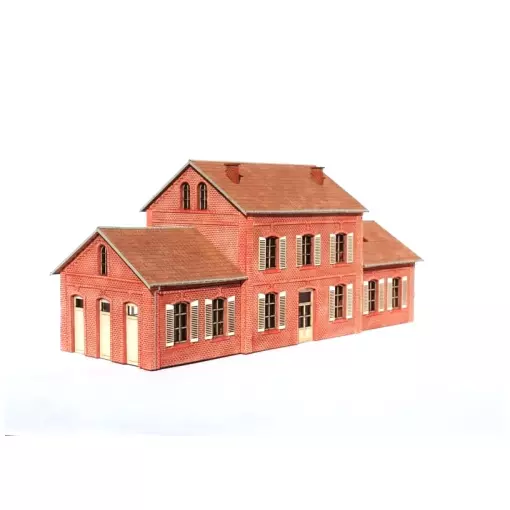 Gare de la Compagnie du Nord  - Bois Modélisme 101008 - HO 1/87 