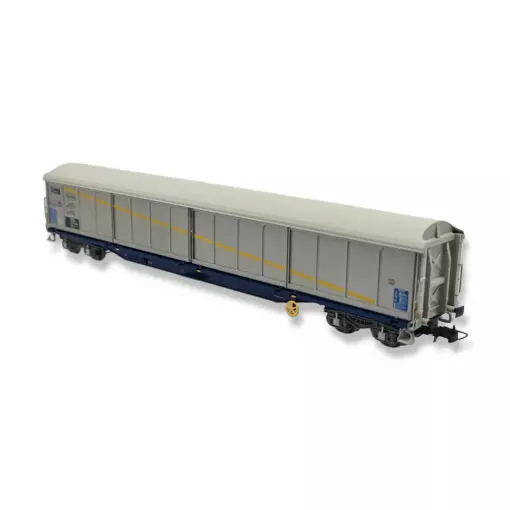 Wagon with sliding walls Jouef 6245 - Habis Volvic - HO : 1/87 - SNCF - EP V