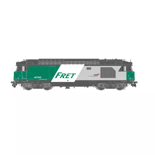 Locomotive Diesel BB467505 "FRET" - JOUEF HJ2342 - SNCF - HO 1/87 - EP VI - 2R - Analogique