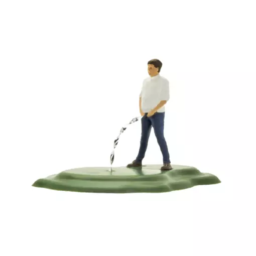L'homme doit porter un jean, en mouvement - Viessmann 1534 - HO