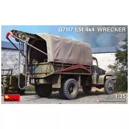 G7117 1,5t 4×4 Wrecker - MINIART 550035490 - 1/35