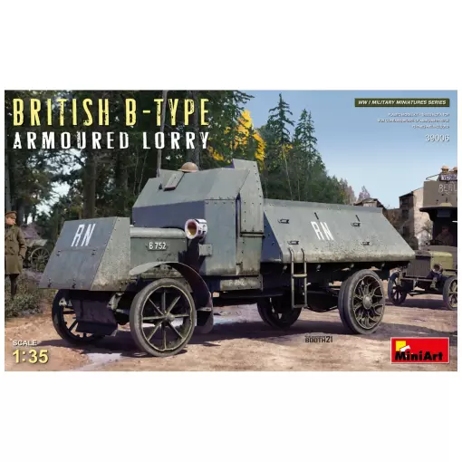 Camion blindé Britannique type B - Carson 550039006 - 1/35