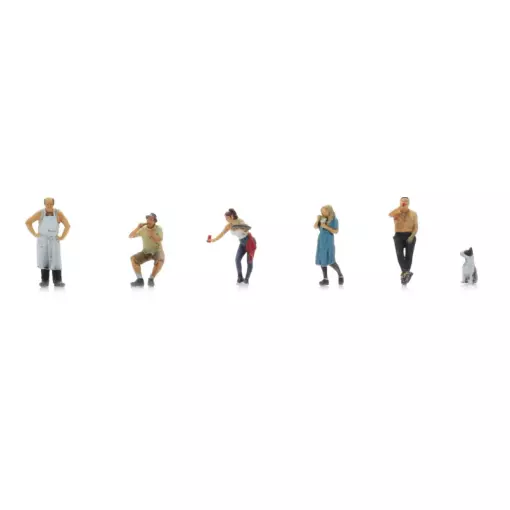 Figurines de friterie - ARTITEC 5870100 - H0 1:87