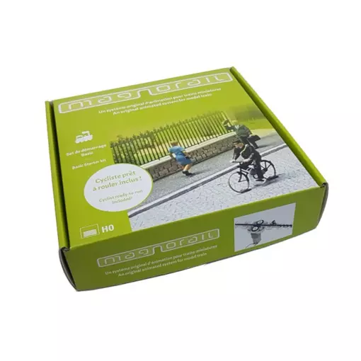 Magnorail LF-1 startset - HO 1/87 - 1 fiets + 1 figuur