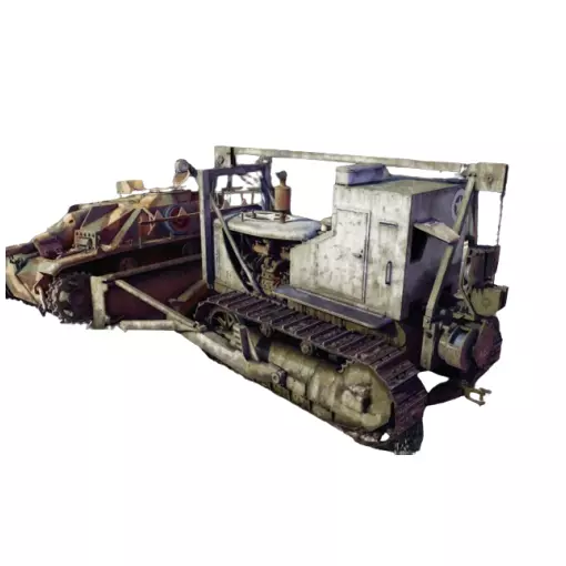 Amerikanischer gepanzerter Bulldozer - Miniart 35403 - 1/35