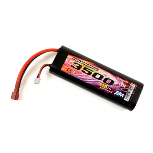 Accu Li-Po 7.4V 2S 3500mAh 25C - T2M T1335002C - Dean