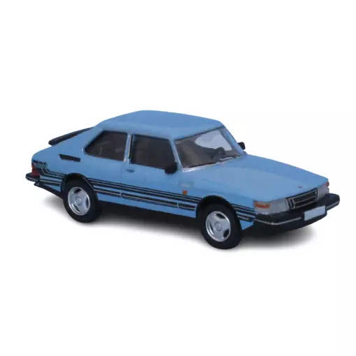 Véhicule Saab 900 Turbo - Bleu clair - PCX87 0650 - HO : 1/87