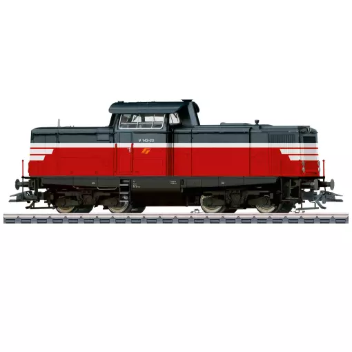 V 142 Locomotiva diesel Trix serie 22368 - HO: 1/87 - SerFer - EP V