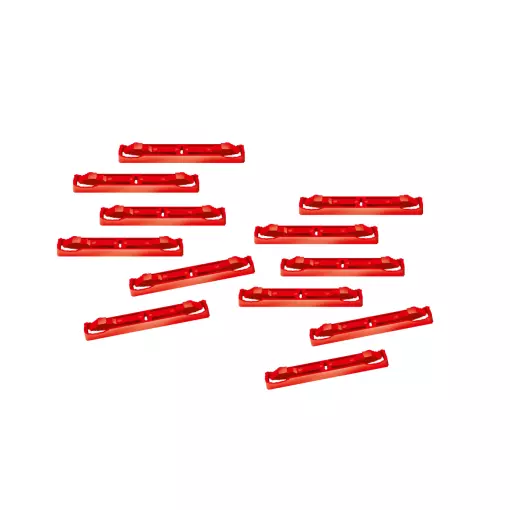 Set aus 20 Bahnverbindungsclips - Carrera CA85245