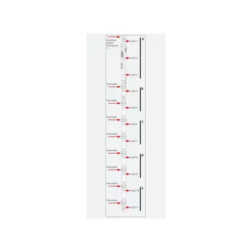 Set Innenbeleuchtung Sitzbank Warmton + rote Schlusslichter + Decoder